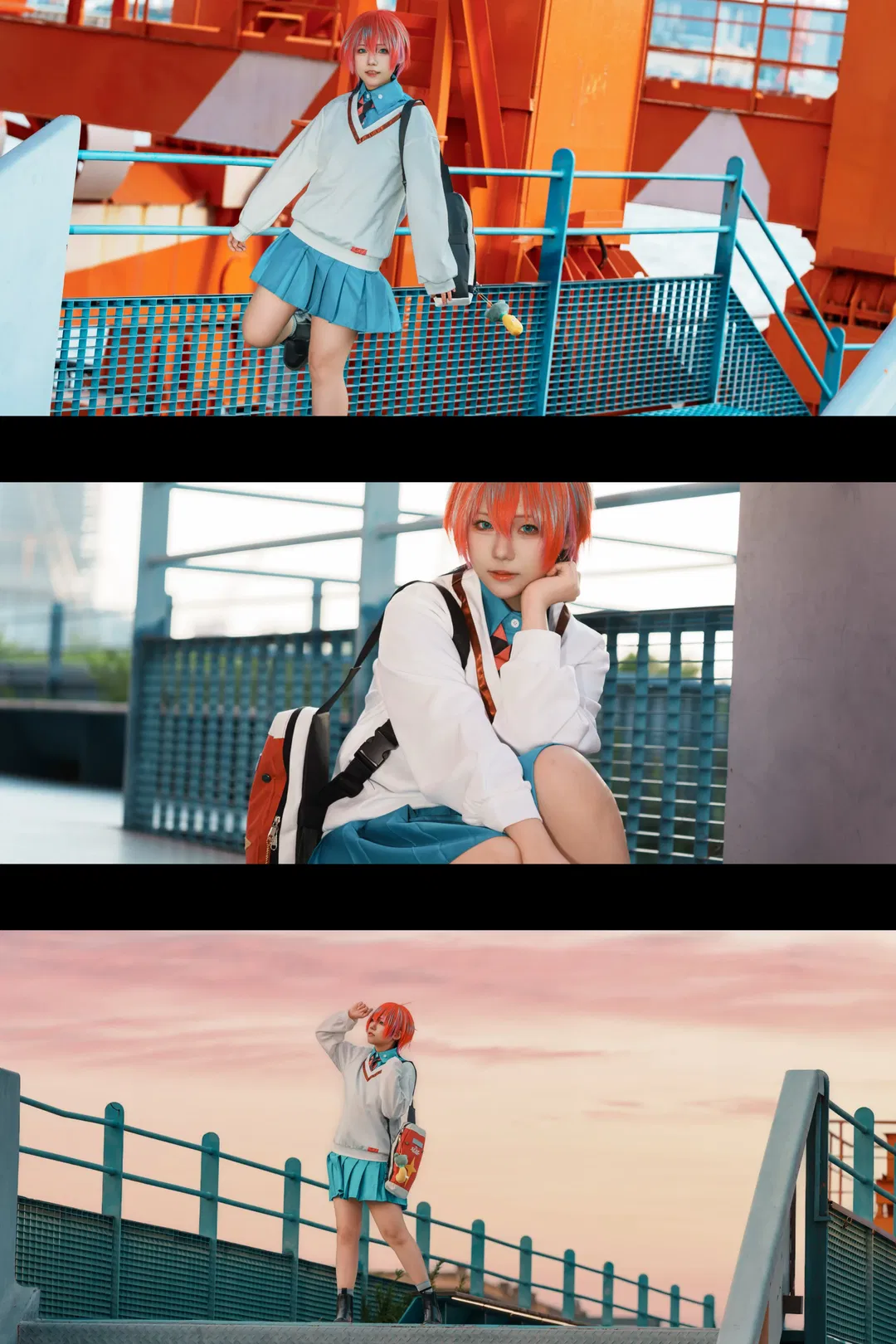 【玛秋cos】工业风天台下的天手让叶 - 第 1 张