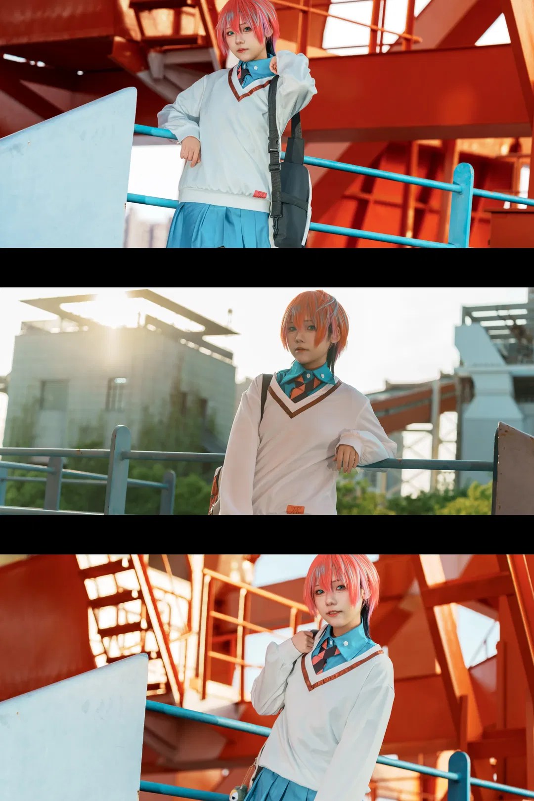 【玛秋cos】工业风天台下的天手让叶 - 第 2 张