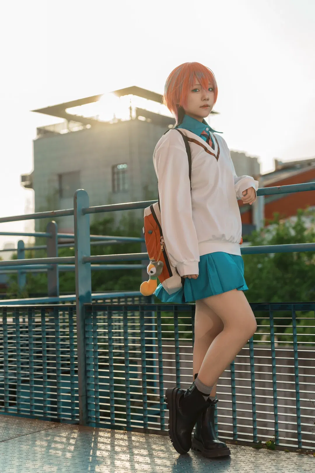 【玛秋cos】工业风天台下的天手让叶 - 第 6 张