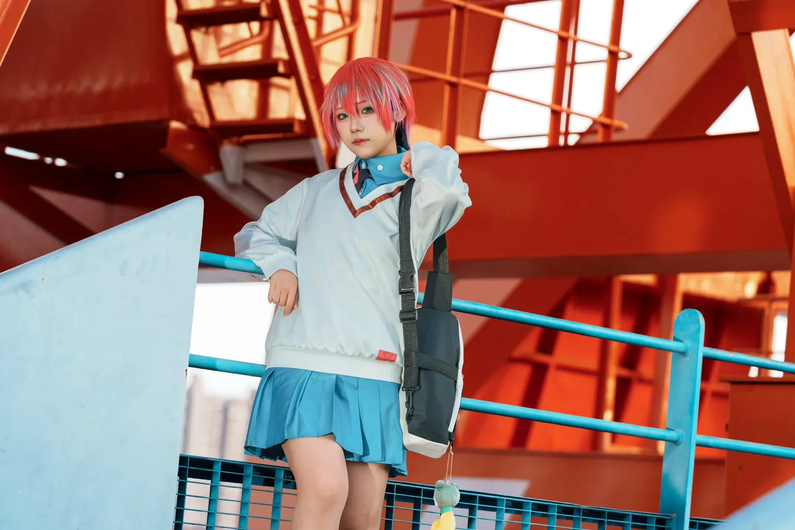 【玛秋cos】工业风天台下的天手让叶 - 第 7 张
