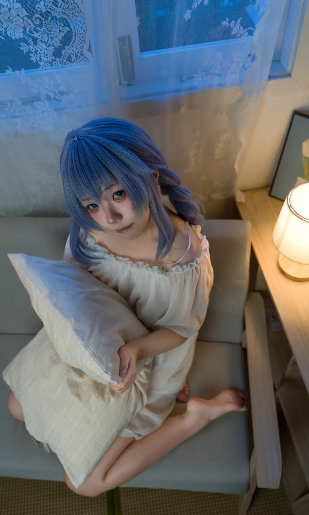 洛琪希cos 无职转生 夜晚的蓝发魔法师 - 第 3 张