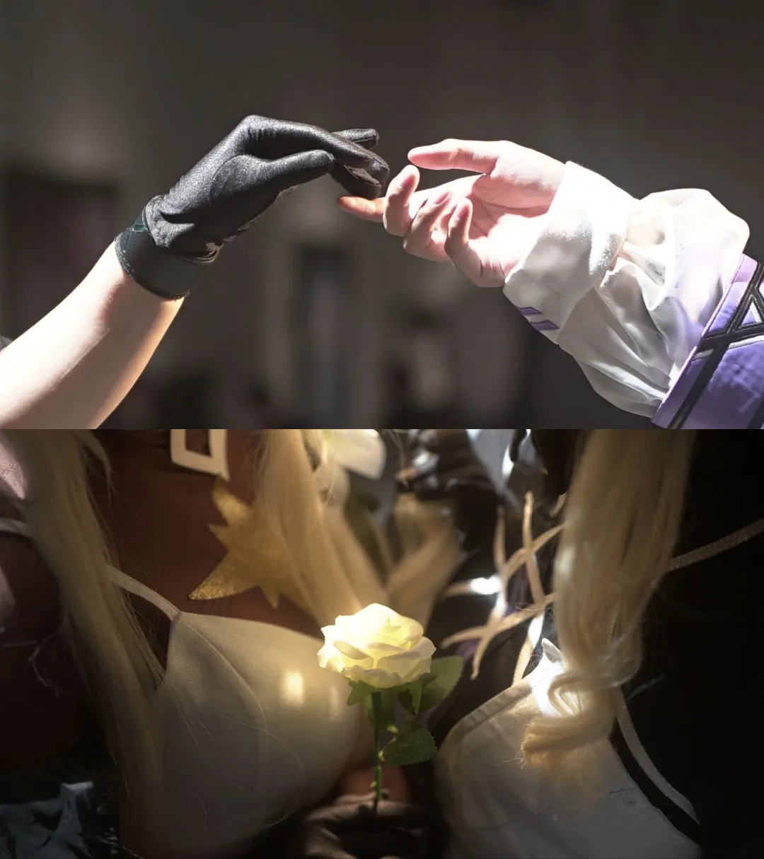 【红龙骨cos】明日方舟红龙骨与舟爱芙的场照记录 - 第 1 张