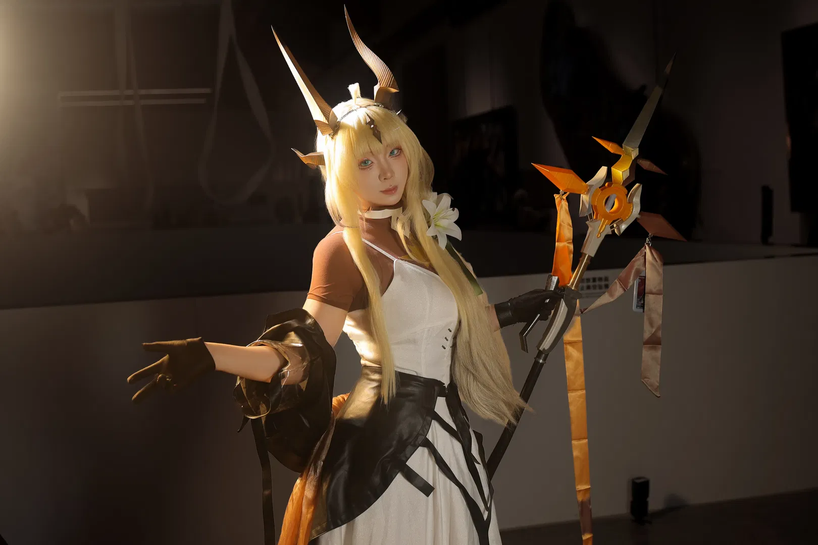 【红龙骨cos】明日方舟红龙骨与舟爱芙的场照记录 - 第 3 张