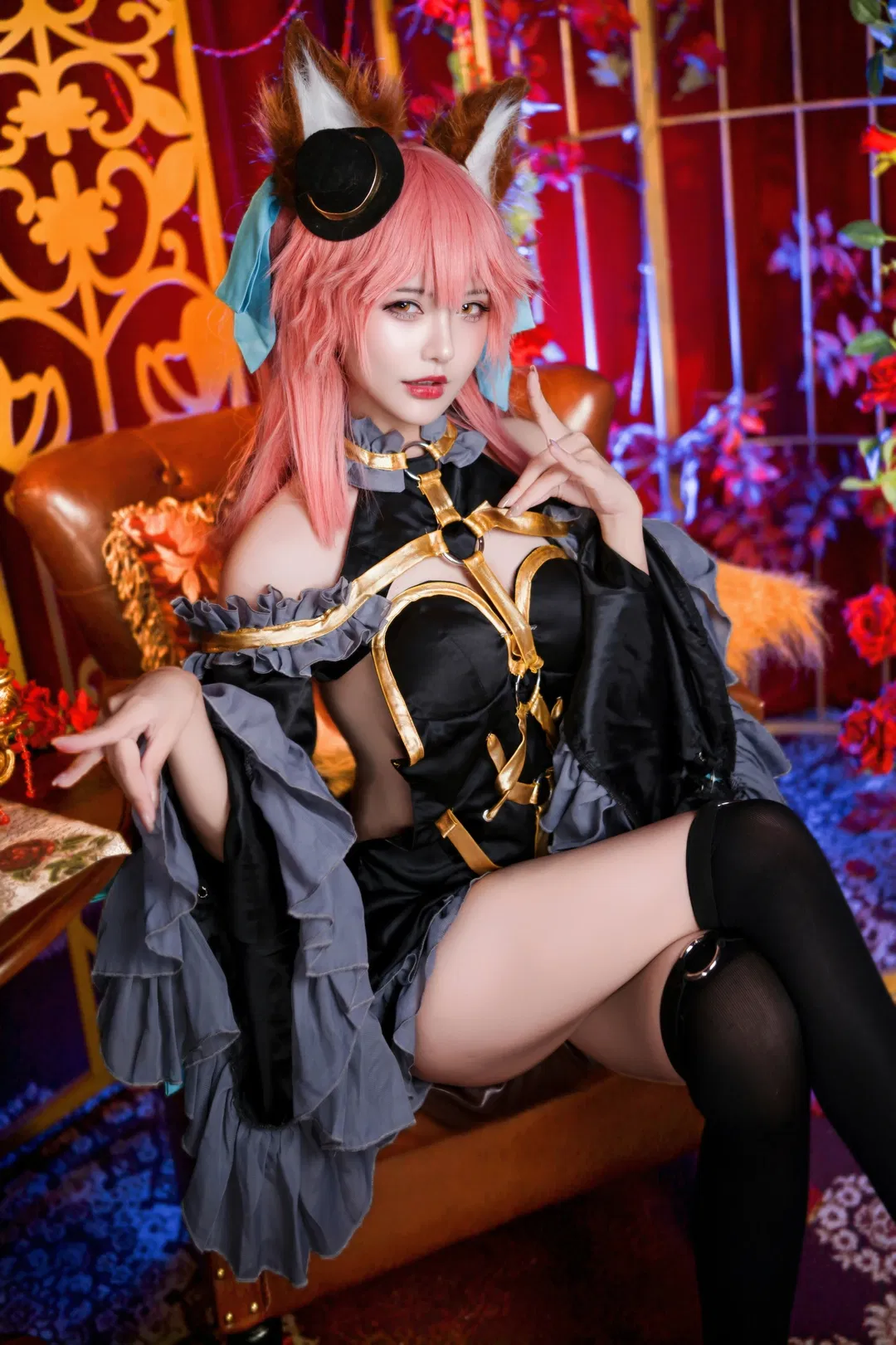 【玉藻前cos】FGO漆黑魔術師造型分享 - 第 1 張
