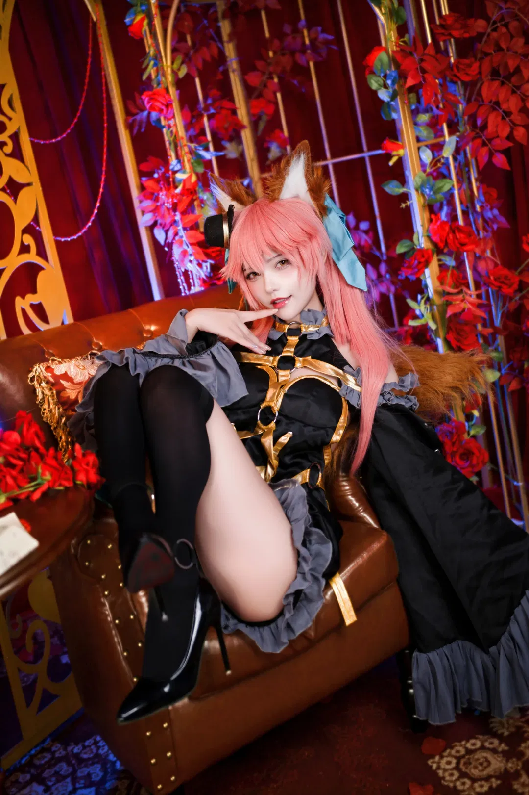 【玉藻前cos】FGO漆黑魔術師造型分享 - 第 3 張