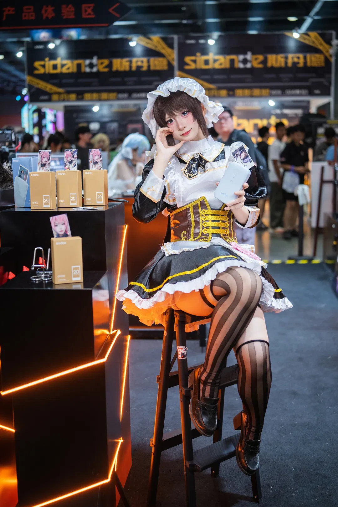 【艾玛·伍兹cos】第五人格园丁的蒸汽朋克女仆装体验 - 第 5 张