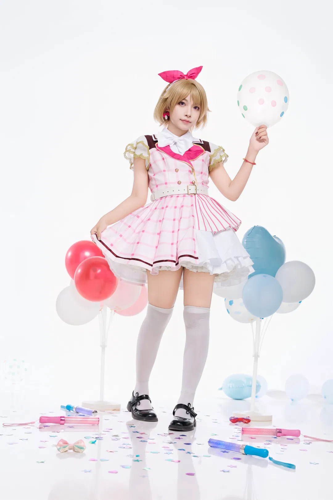 【小泉花陽cos】白棚裡的元氣派對時間 - 第 1 張