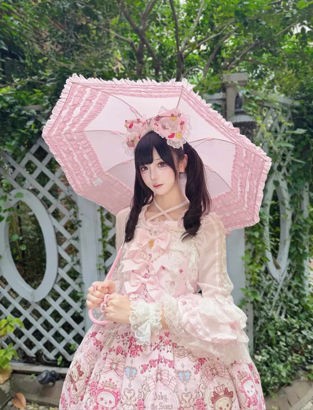 Lolita是我少女時期的英雄主義，粉色洋裝穿搭分享 - 第 2 張