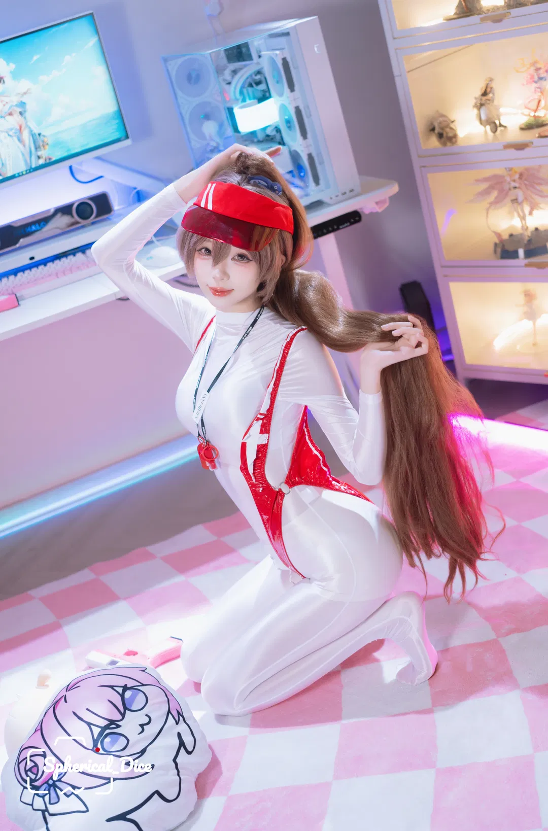 【玛律恰那cos】胜利女神NIKKE海洋进修的警戒感 - 第 1 张