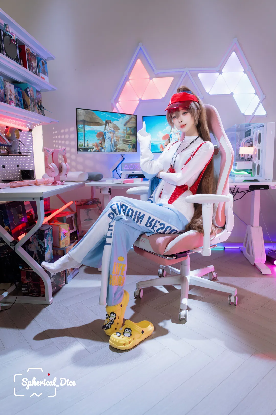 【玛律恰那cos】胜利女神NIKKE海洋进修的警戒感 - 第 4 张
