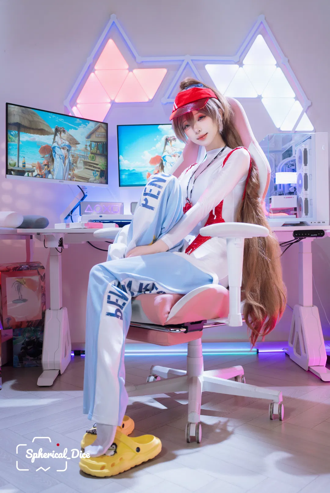【玛律恰那cos】胜利女神NIKKE海洋进修的警戒感 - 第 5 张
