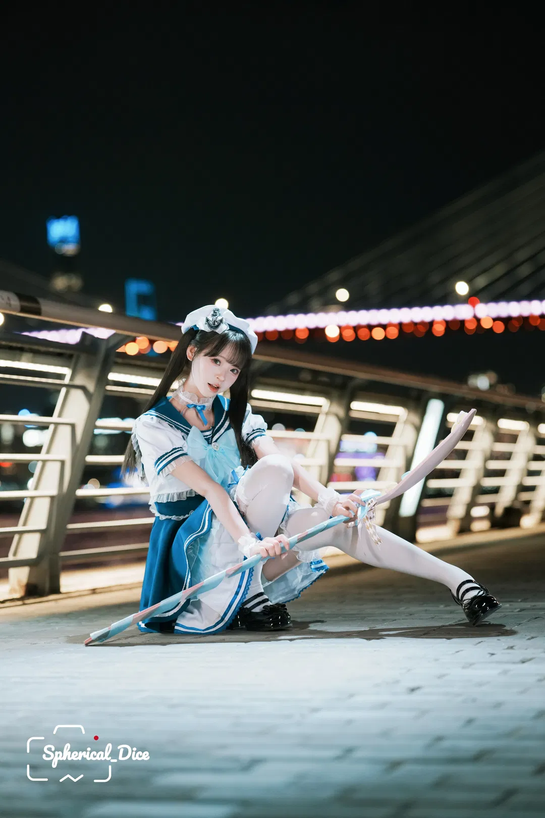 夏夜海风中的水手服少女，温柔藏在城市的晚风里 - 第 10 张