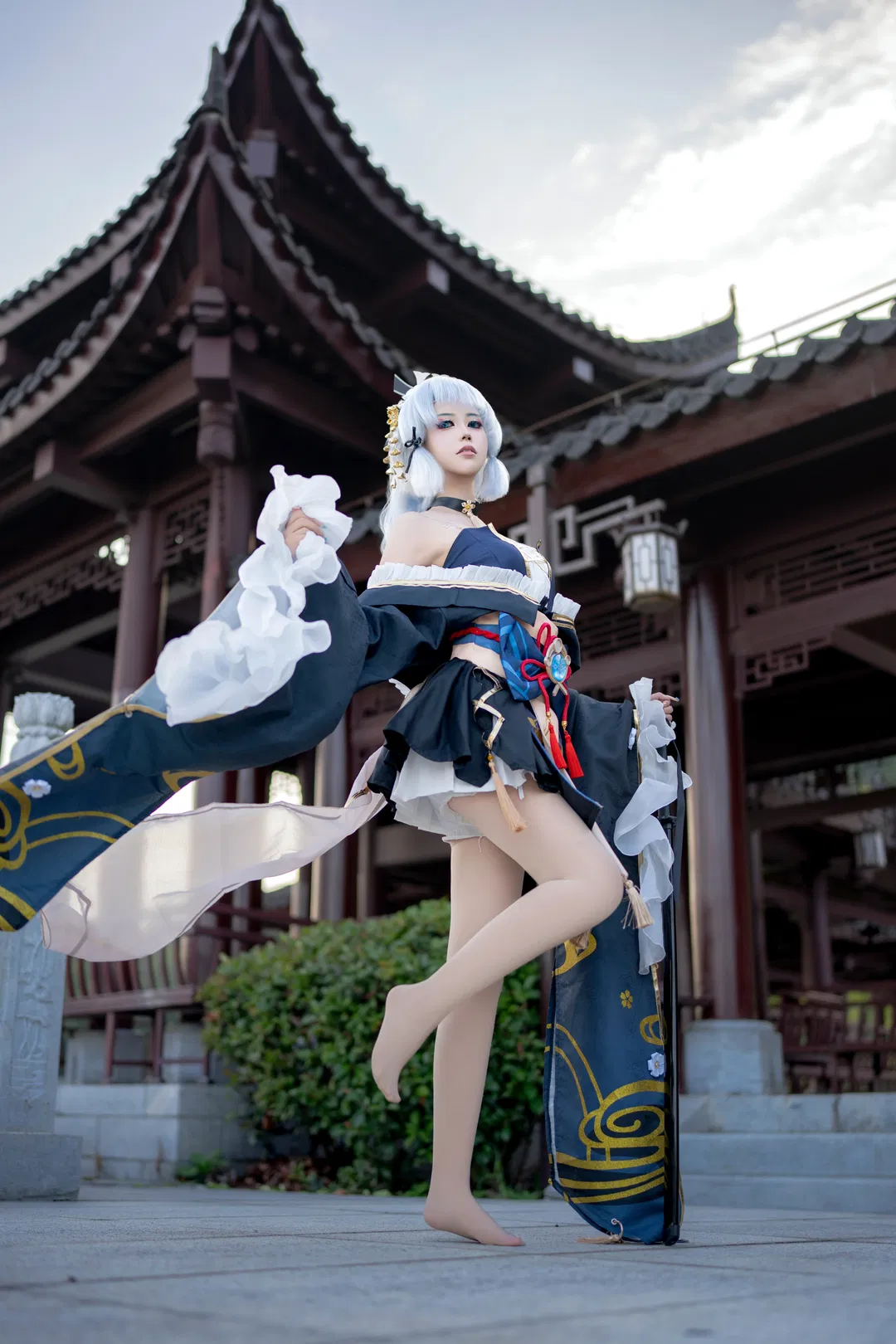 【神里绫华cos】黑道千金风格的冷艳挑战 - 第 10 张
