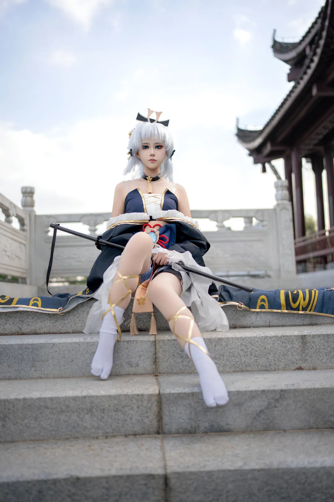 【神里绫华cos】黑道千金风格的冷艳挑战 - 第 4 张