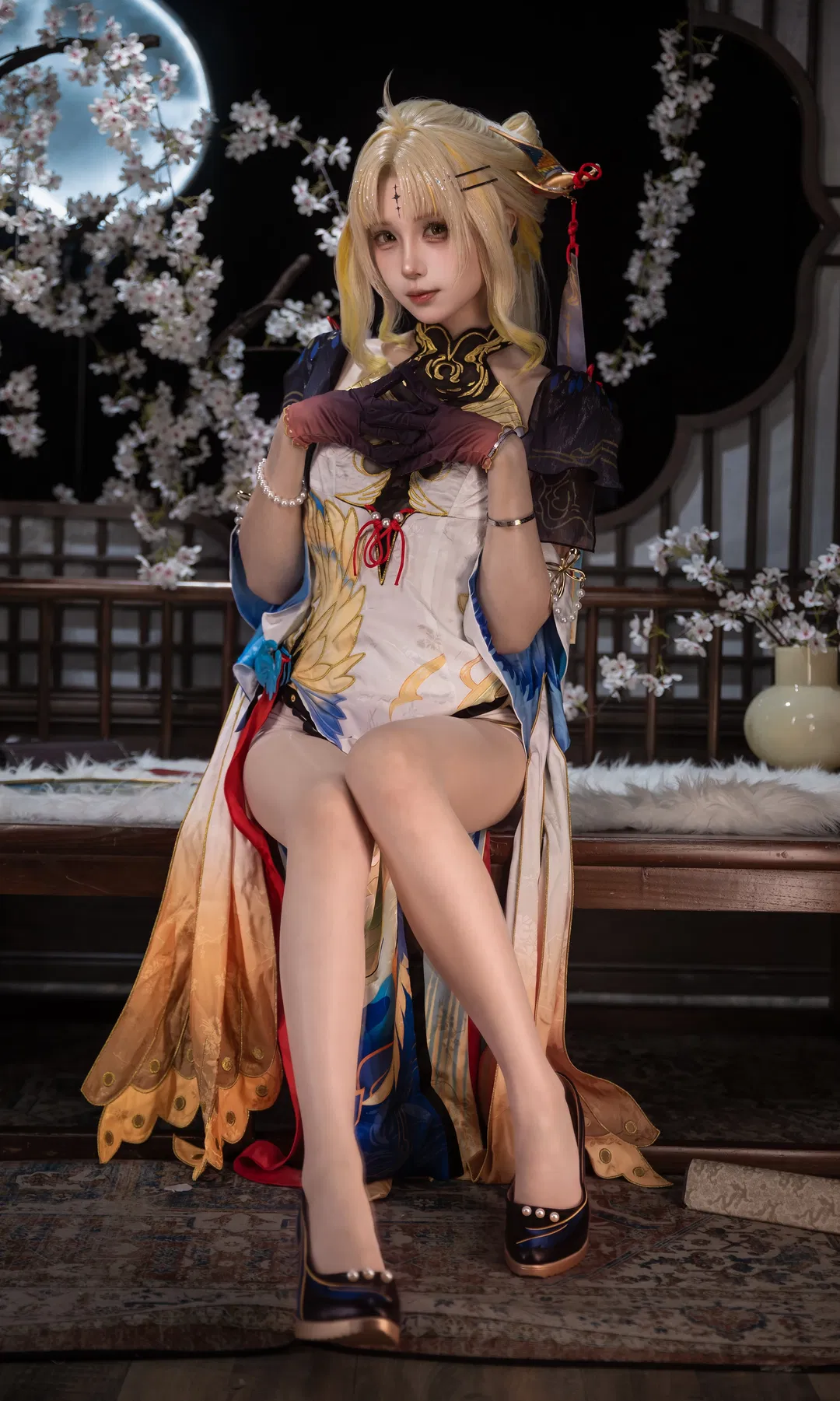 【穗穗cos】鸣潮月下国风夜色 - 第 2 张