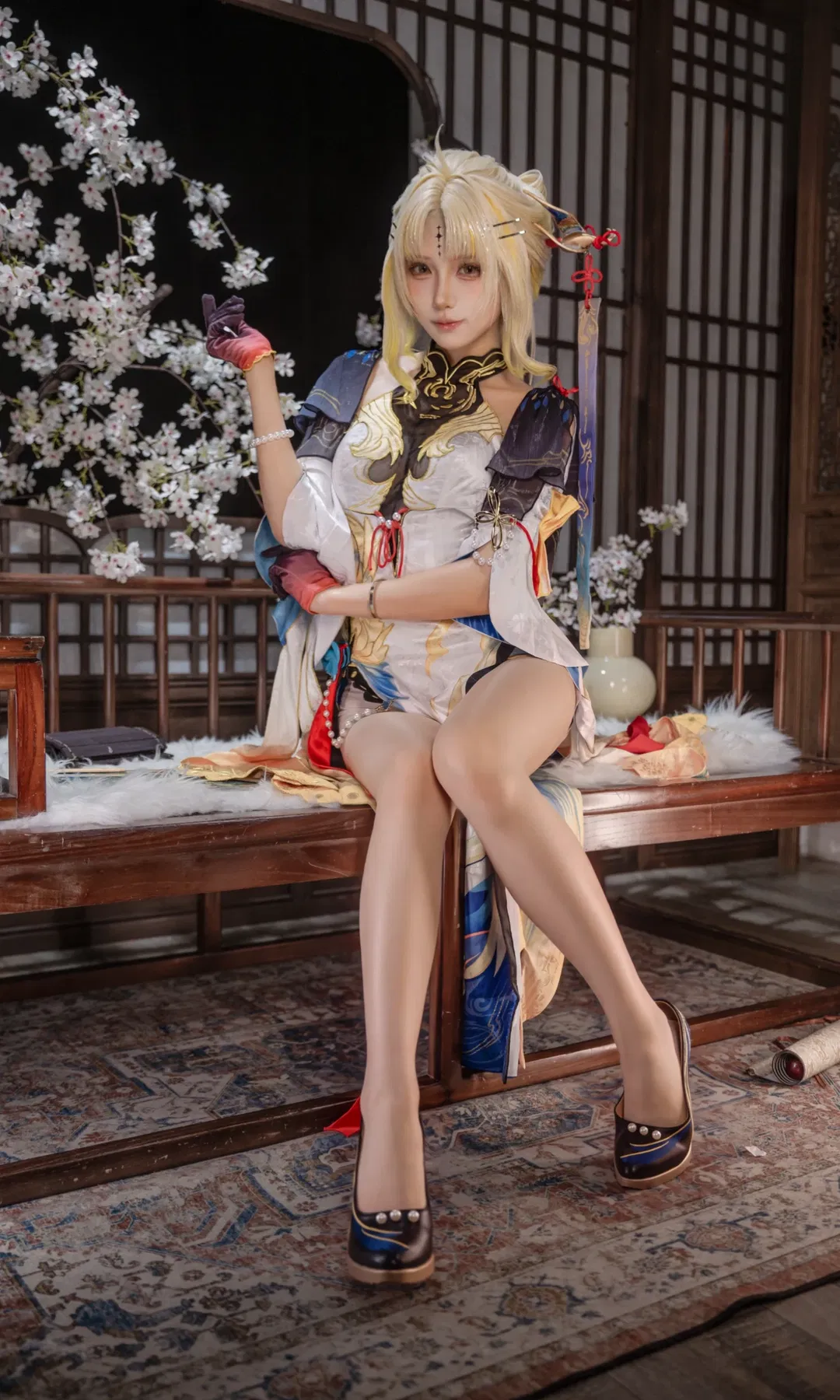【穗穗cos】鸣潮月下国风夜色 - 第 4 张
