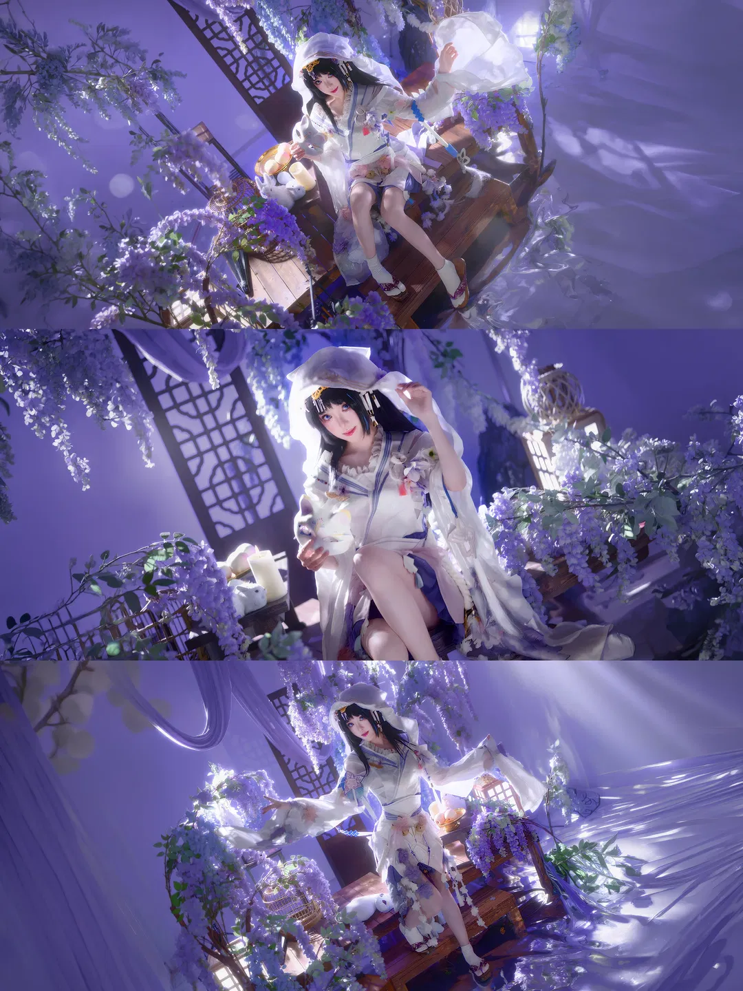 【赛琳娜cos】战双帕弥什白无垢正片 - 第 1 张