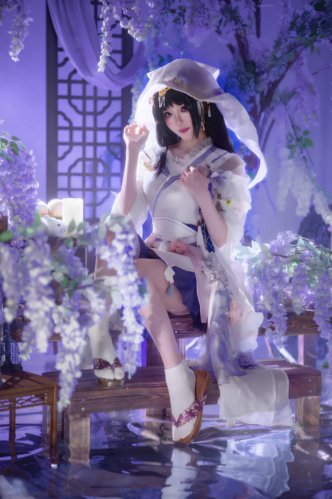 【赛琳娜cos】战双帕弥什白无垢正片 - 第 2 张