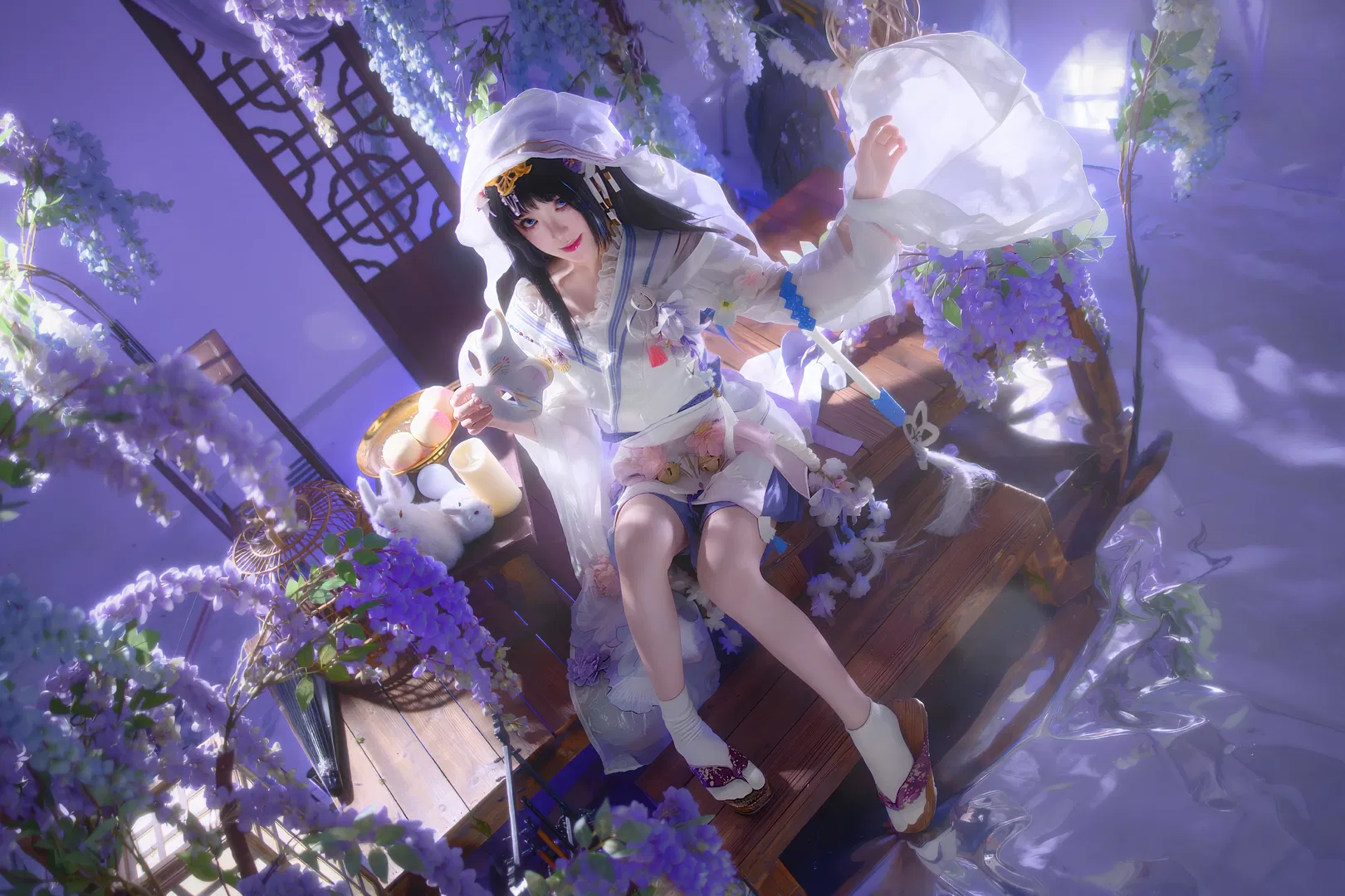 【赛琳娜cos】战双帕弥什白无垢正片 - 第 3 张