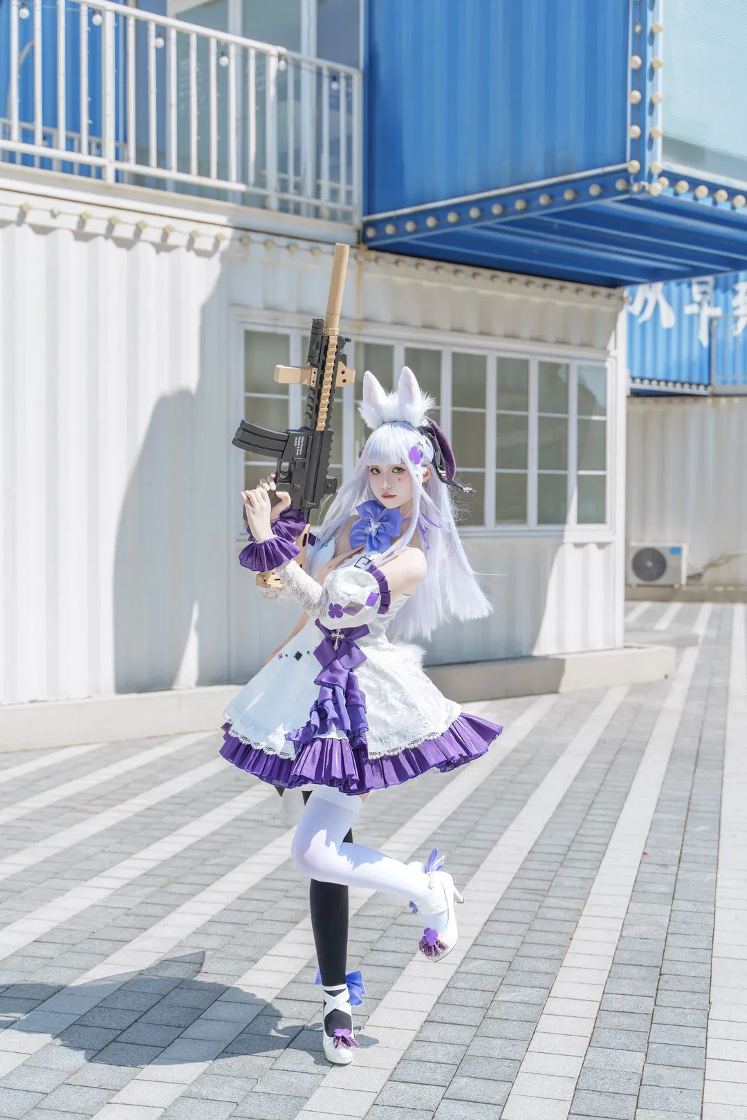 【HK416cos】少女前线战术人形的户外拍摄记录 - 第 3 张