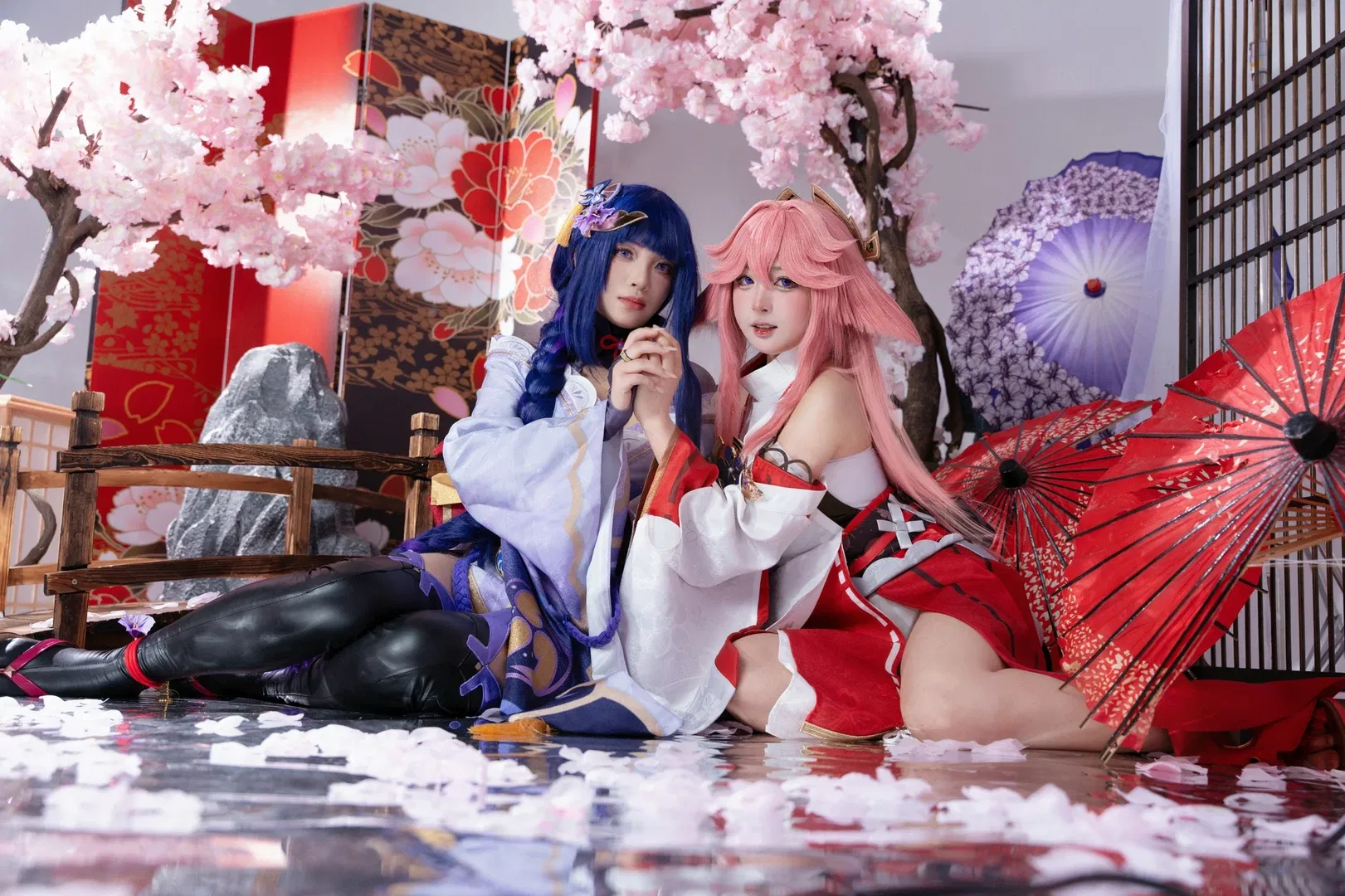 【鸣神组cos】原神稻妻的绝美棚拍记录 - 第 1 张