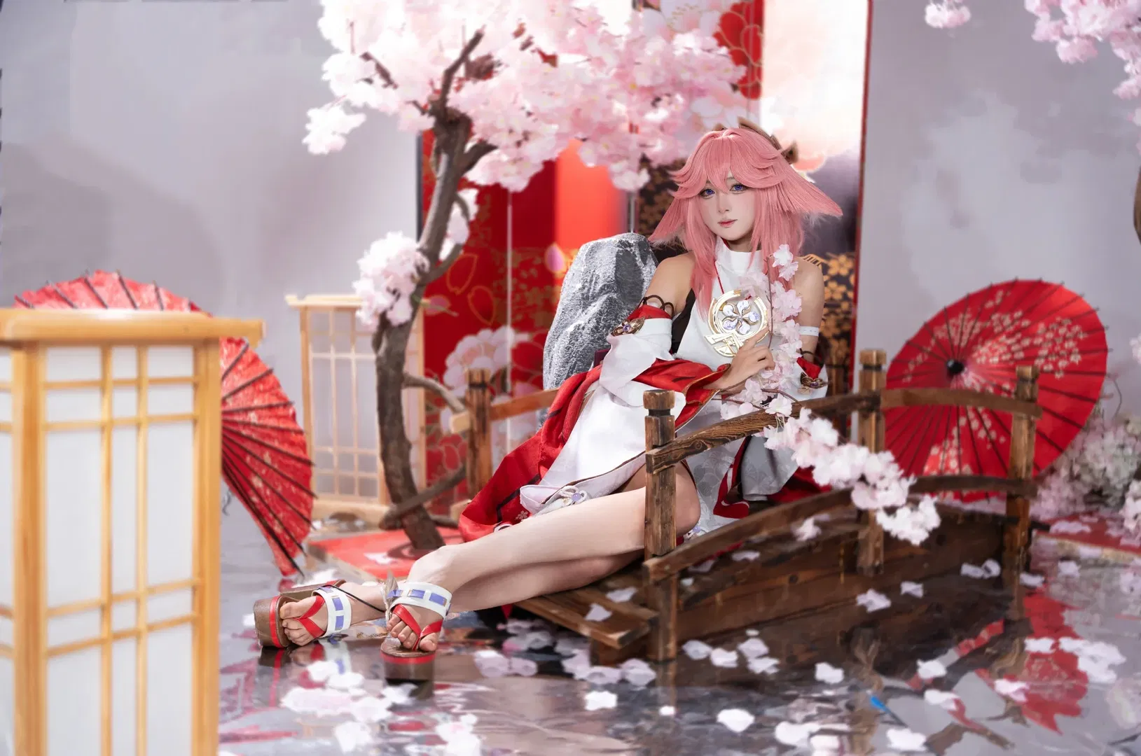 【鸣神组cos】原神稻妻的绝美棚拍记录 - 第 3 张