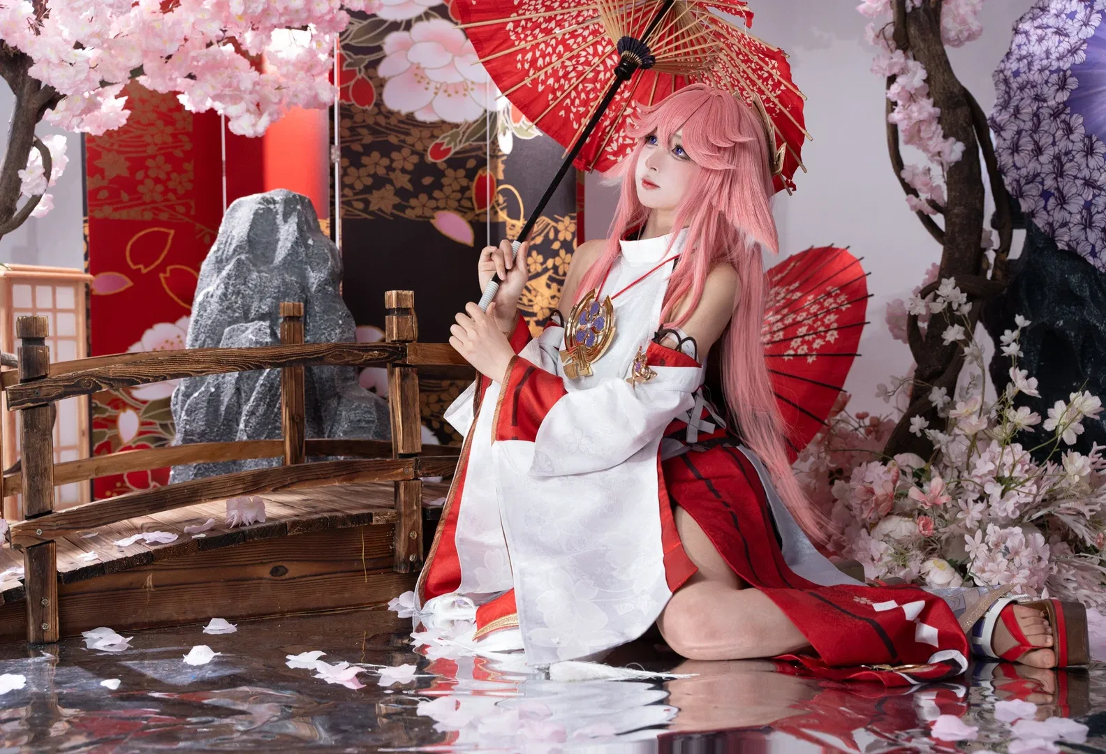 【鸣神组cos】原神稻妻的绝美棚拍记录 - 第 4 张