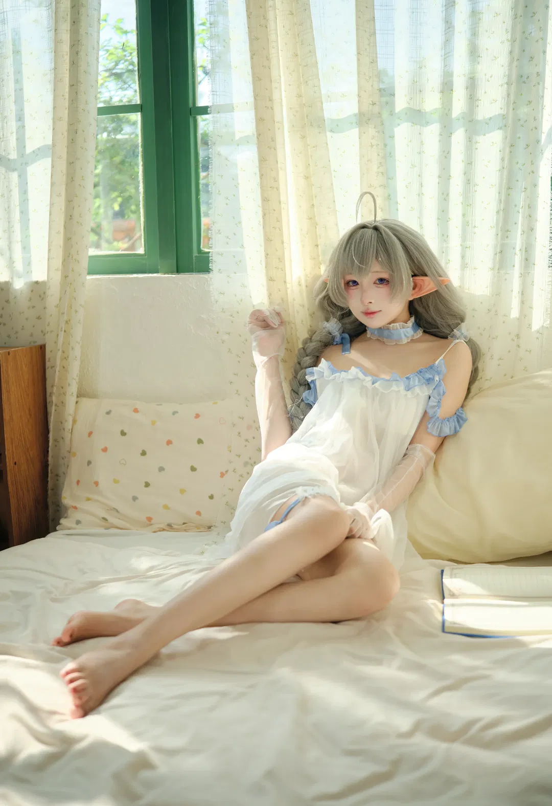【埃佛森cos】碧蓝航线的精灵少女睡衣日常 - 第 3 张