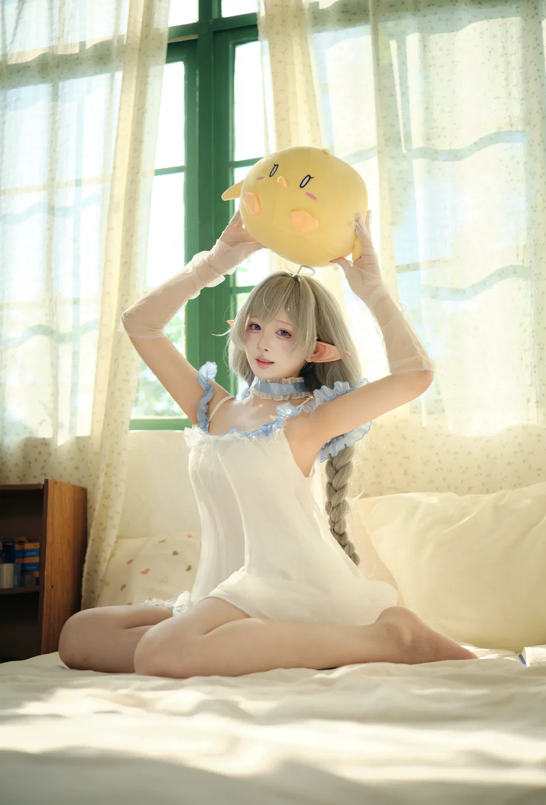 【埃佛森cos】碧蓝航线的精灵少女睡衣日常 - 第 4 张