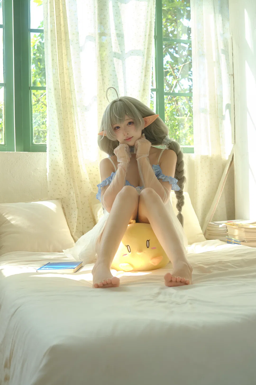 【埃佛森cos】碧蓝航线的精灵少女睡衣日常 - 第 5 张