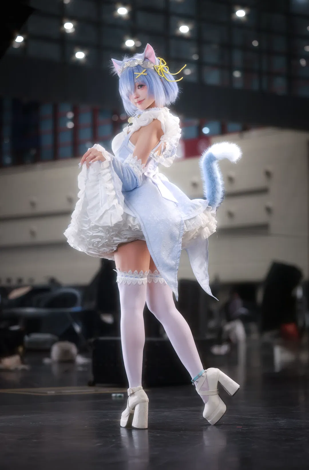 【蕾姆cos】從零開始的異世界，貓耳女僕漫展場照