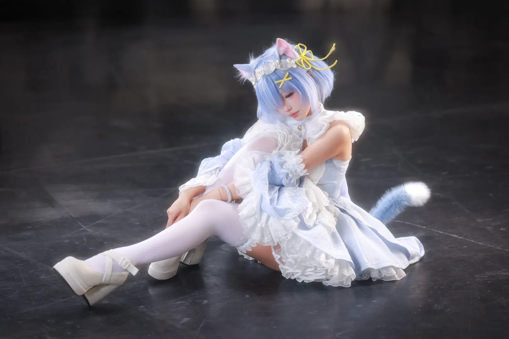 【蕾姆cos】从零开始的异世界，猫耳女仆漫展场照 - 第 2 张