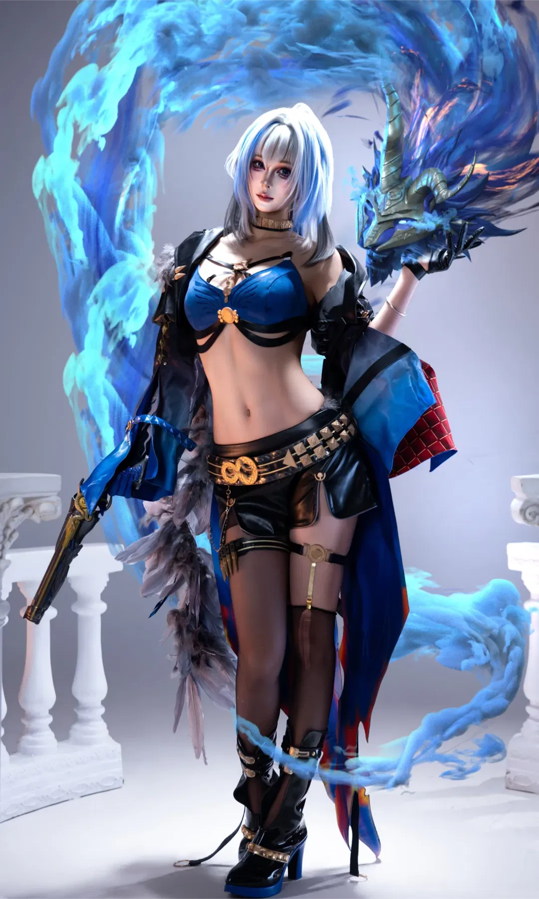 【嘉贝莉娜cos】永火恒燃的恶魔 - 第 1 张