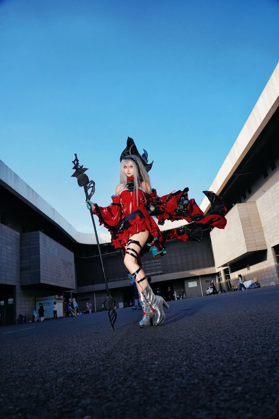 【濁心斯卡蒂cos】老己生日，明日方舟第十次出蒂蒂的極限鏟片記錄 - 第 3 張