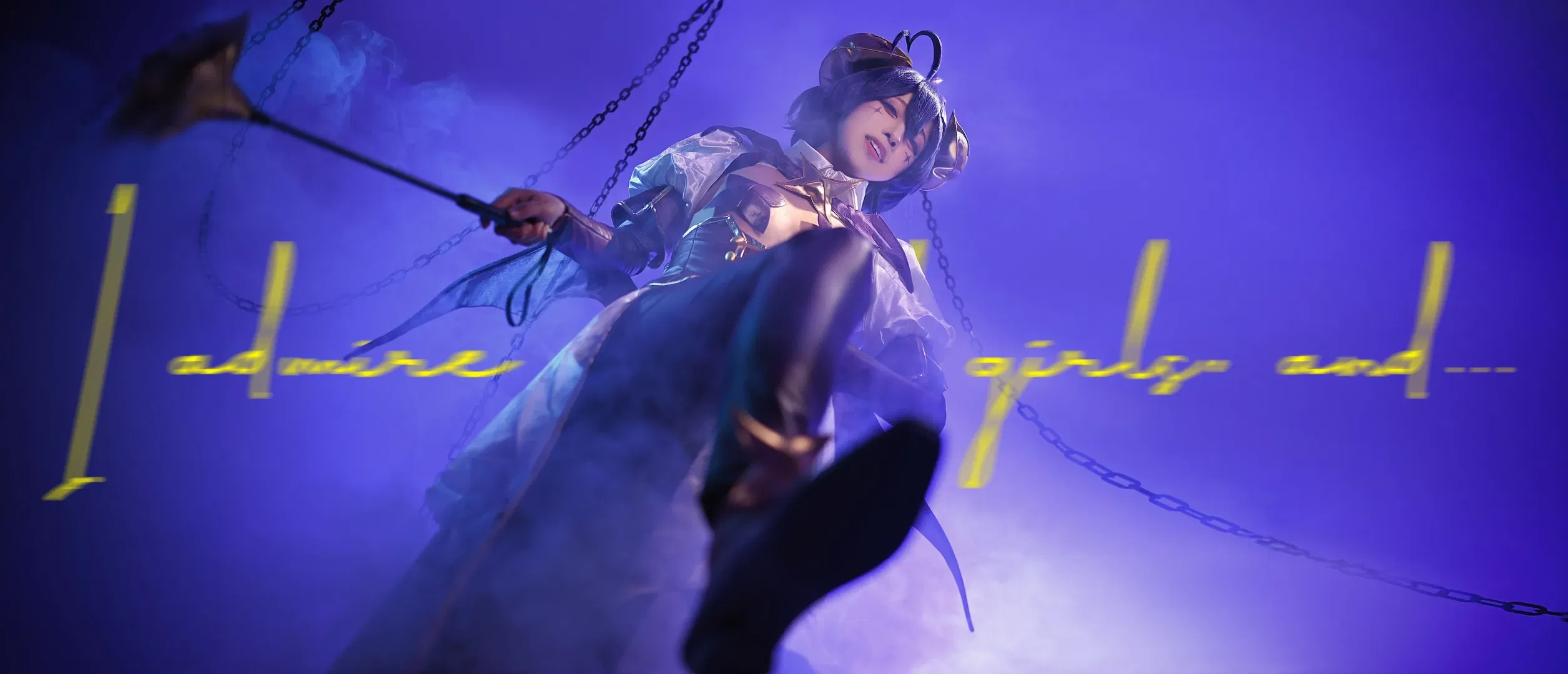 【柊舞缇娜cos】憧憬成为魔法少女，掌控暗黑的瞬间 - 第 1 张