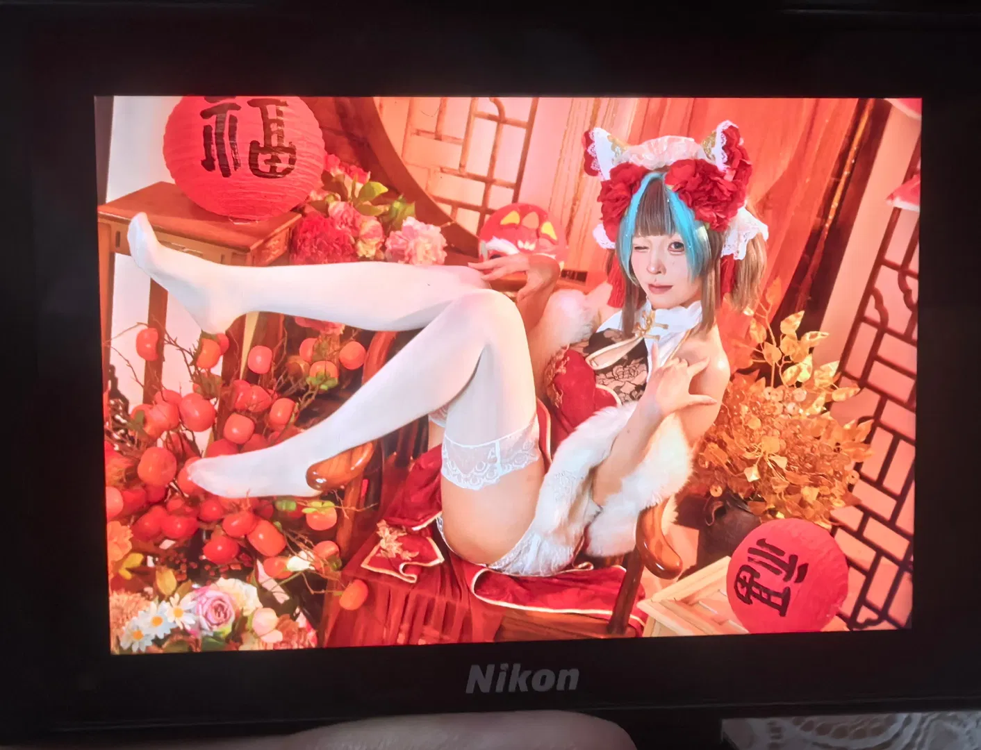【柴郡cos】碧蓝航线的新春旗袍贺图 - 第 5 张