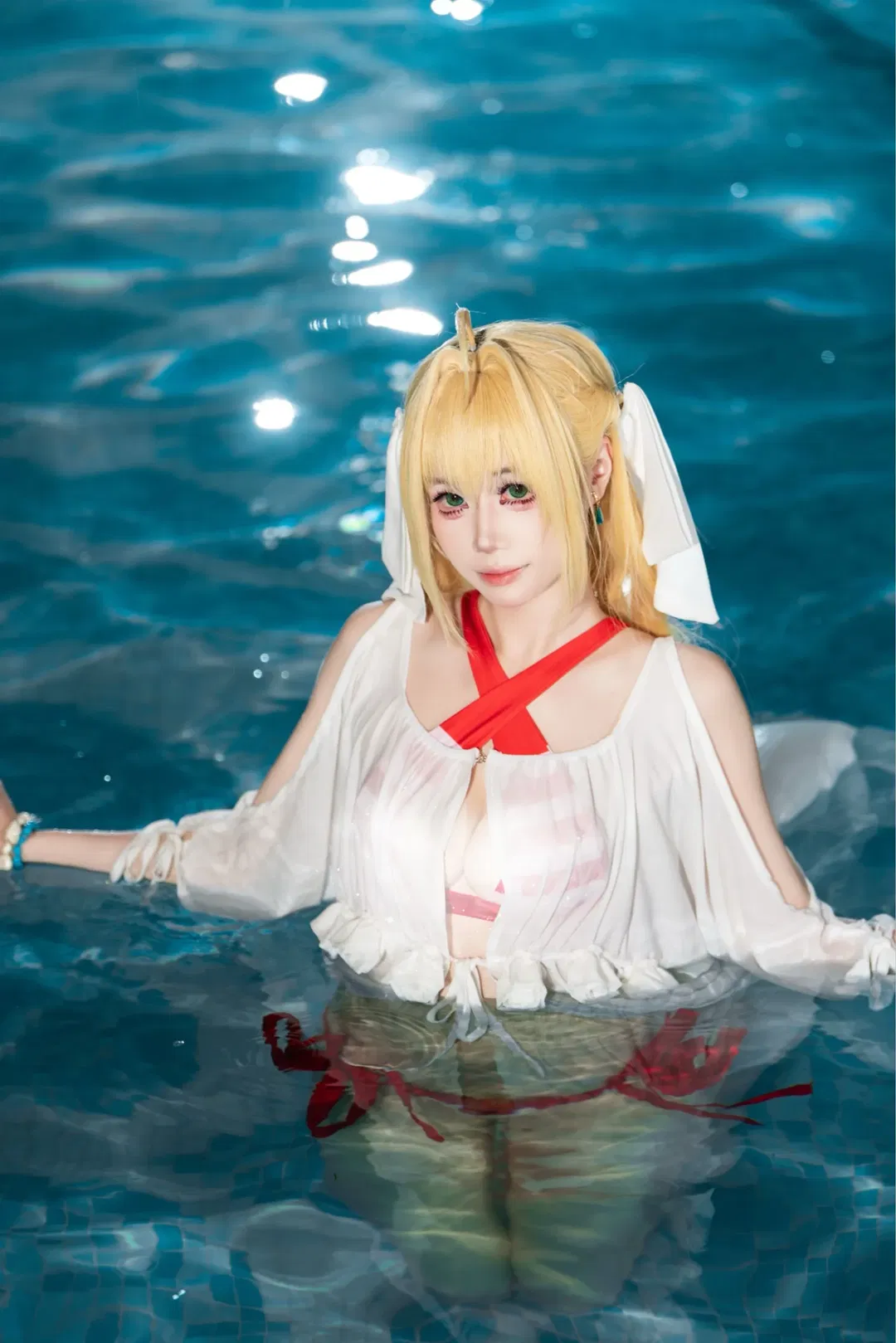 【ネロ コスプレ】『Fate/Grand Order』ローマの華、水中撮影体験記 - 2 枚目