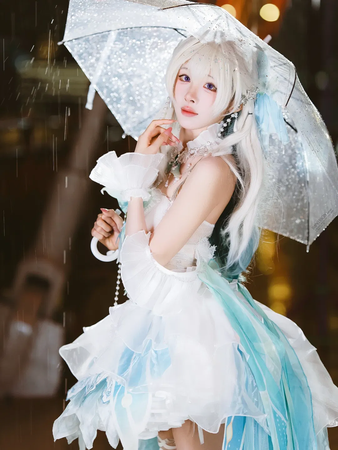 雨夜里的流萤cos，崩坏星穹铁道氛围感拍摄记录 - 第 5 张