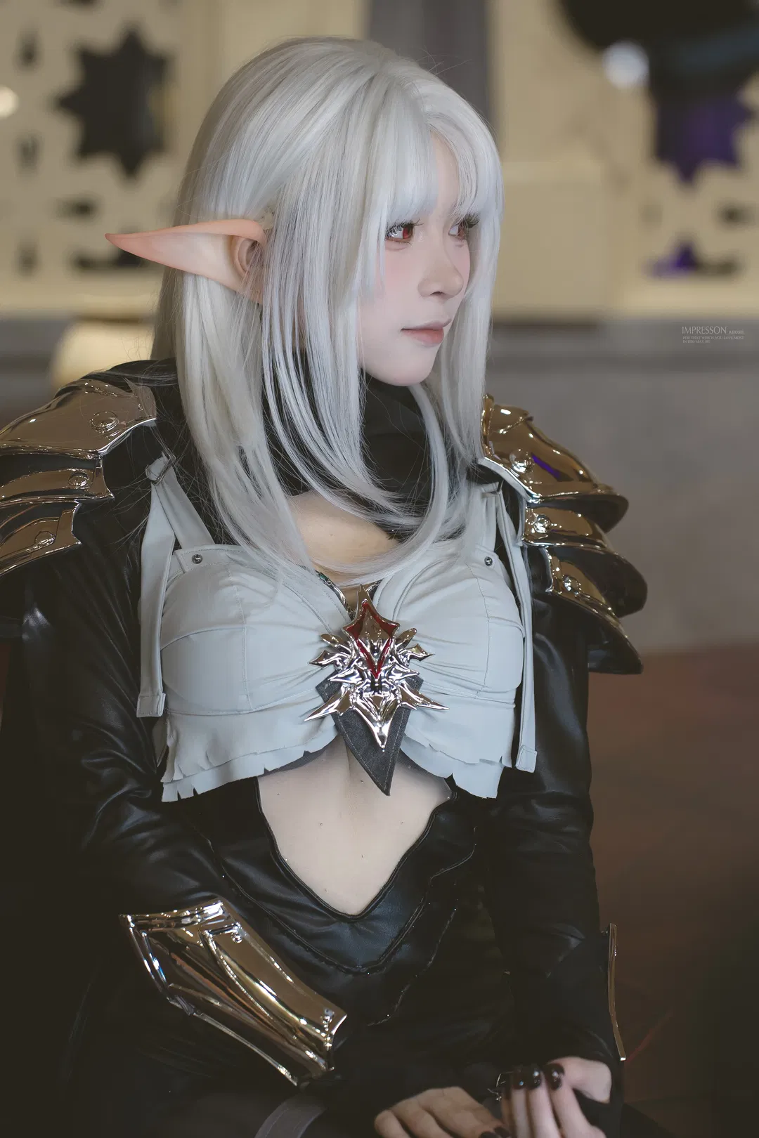 【兔娘cos】魔兽世界精灵战士的硬核穿搭细节 - 第 2 张
