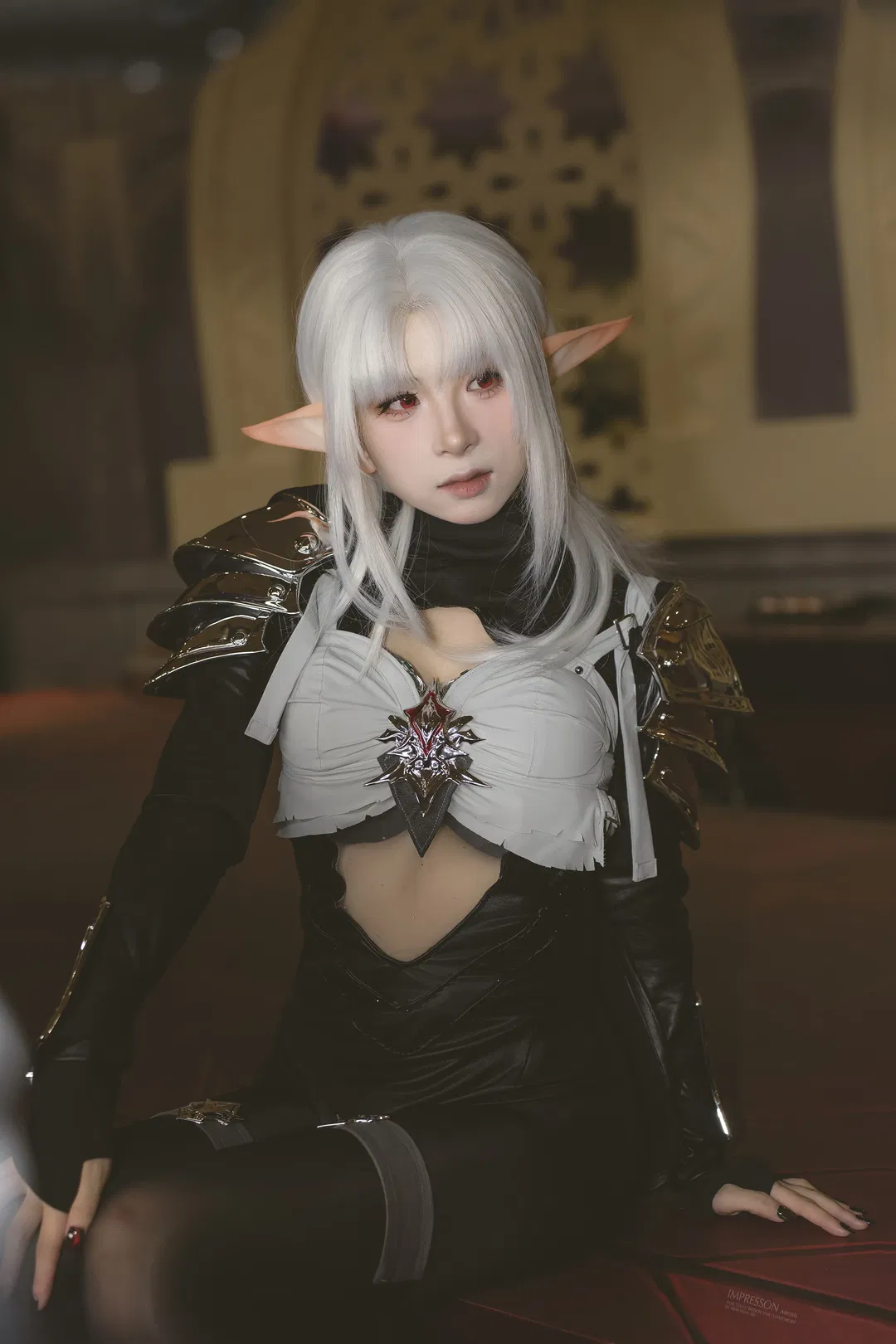 【兔娘cos】魔兽世界精灵战士的硬核穿搭细节 - 第 5 张