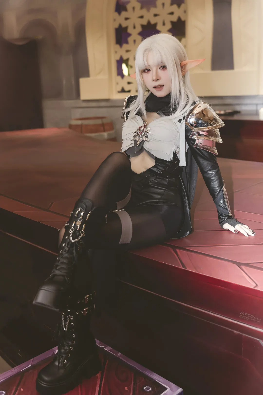 【兔娘cos】魔兽世界精灵战士的硬核穿搭细节 - 第 6 张