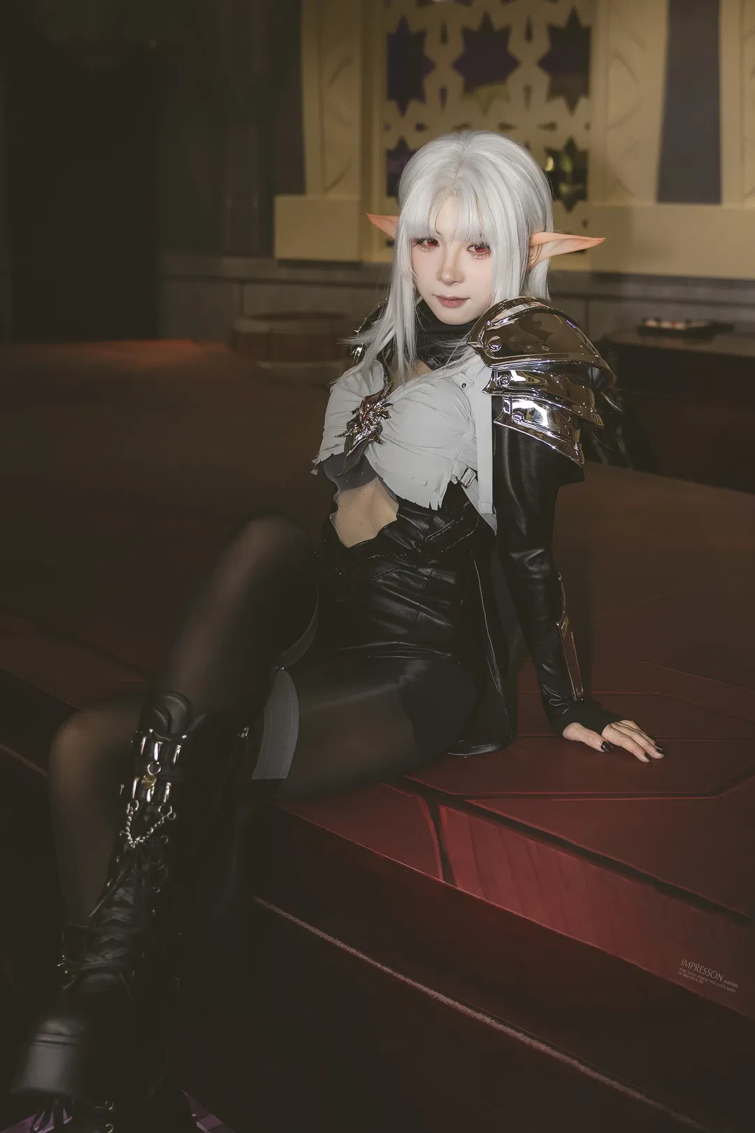 【兔娘cos】魔兽世界精灵战士的硬核穿搭细节 - 第 7 张