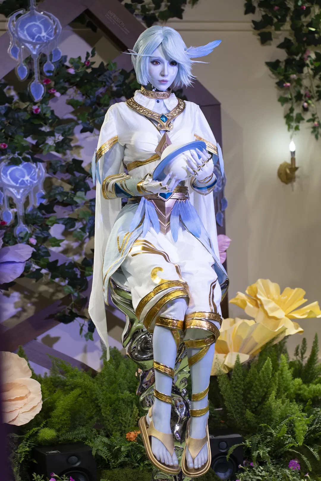 【魔兽世界精灵璇cos】极具欺骗性的智能机器人拟真体验 - 第 3 张
