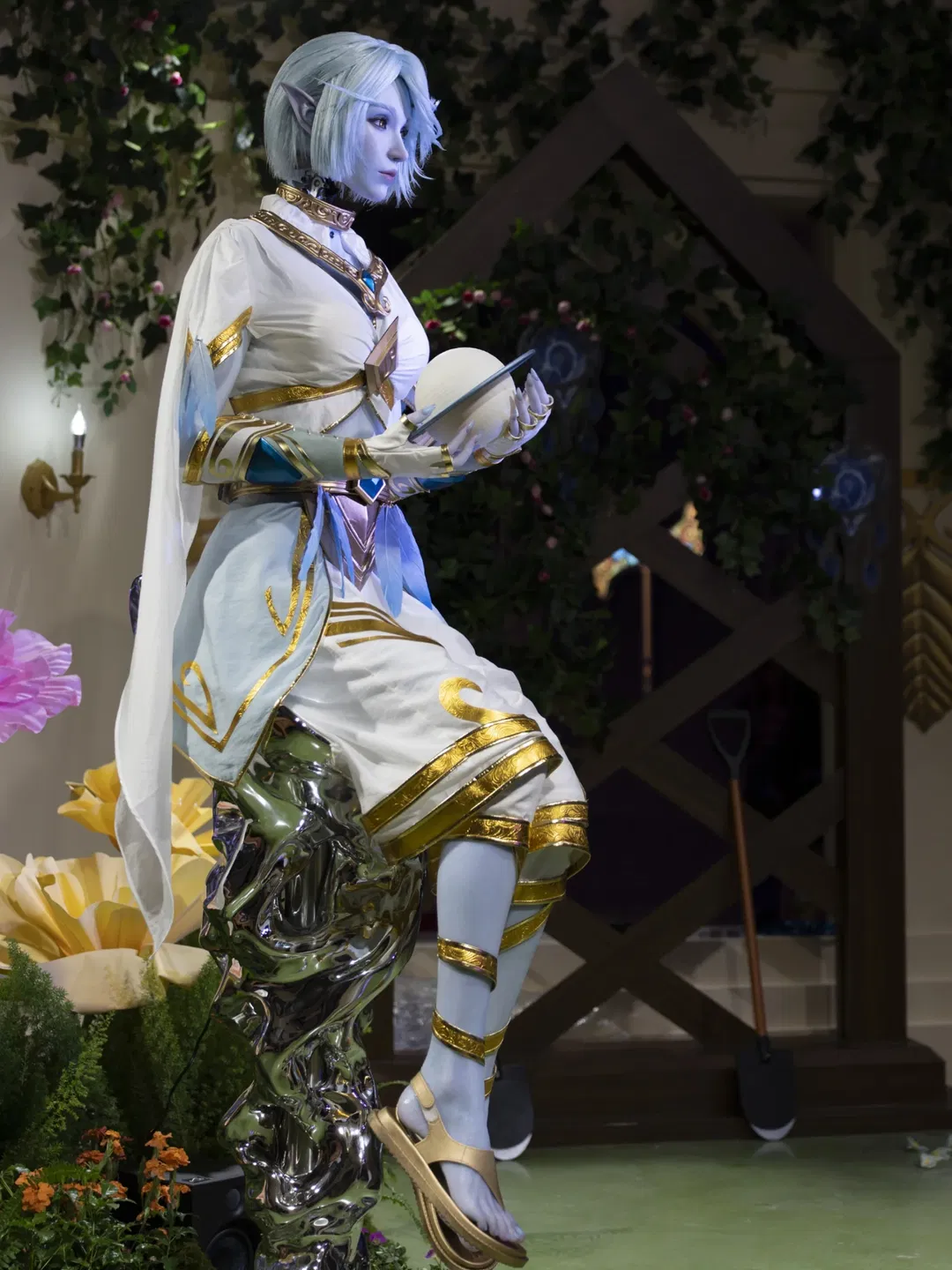 【魔兽世界精灵璇cos】极具欺骗性的智能机器人拟真体验 - 第 5 张