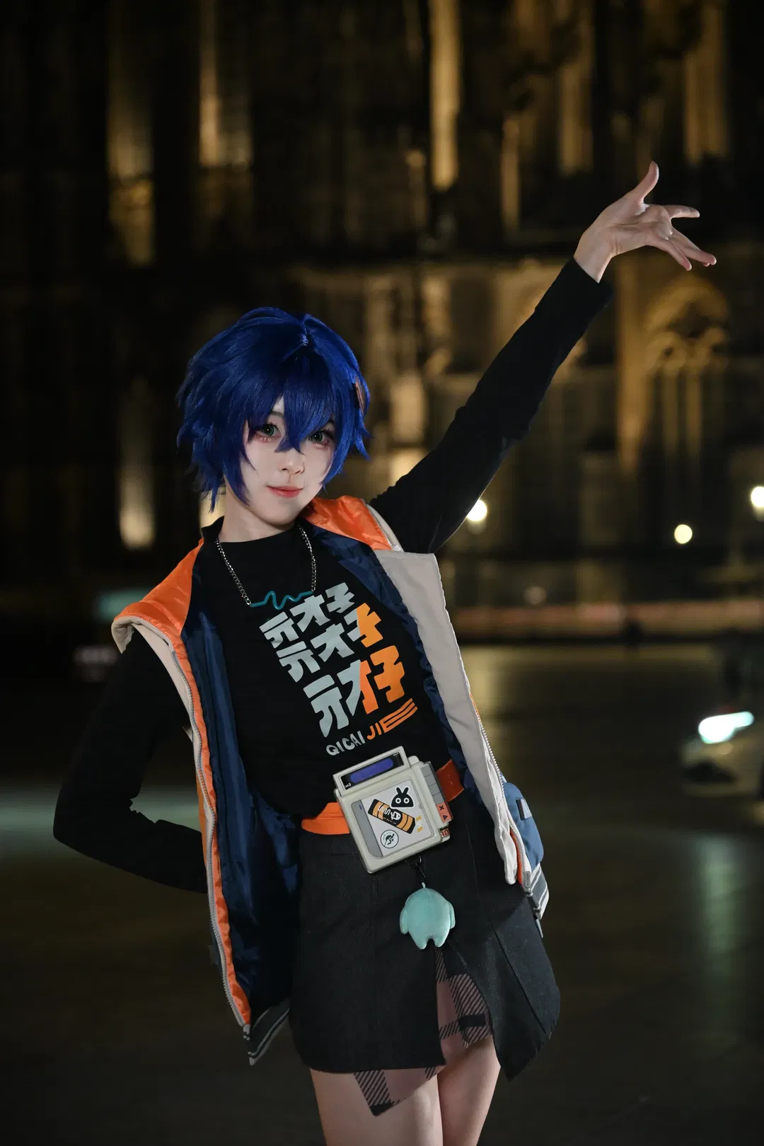 【铃妹cos】科隆夜色下的绝区零旅行打卡 - 第 1 张