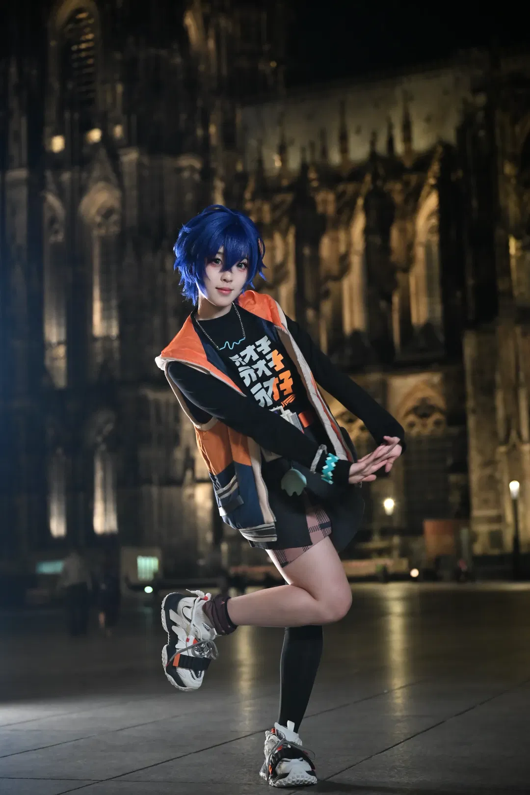 【铃妹cos】科隆夜色下的绝区零旅行打卡 - 第 2 张