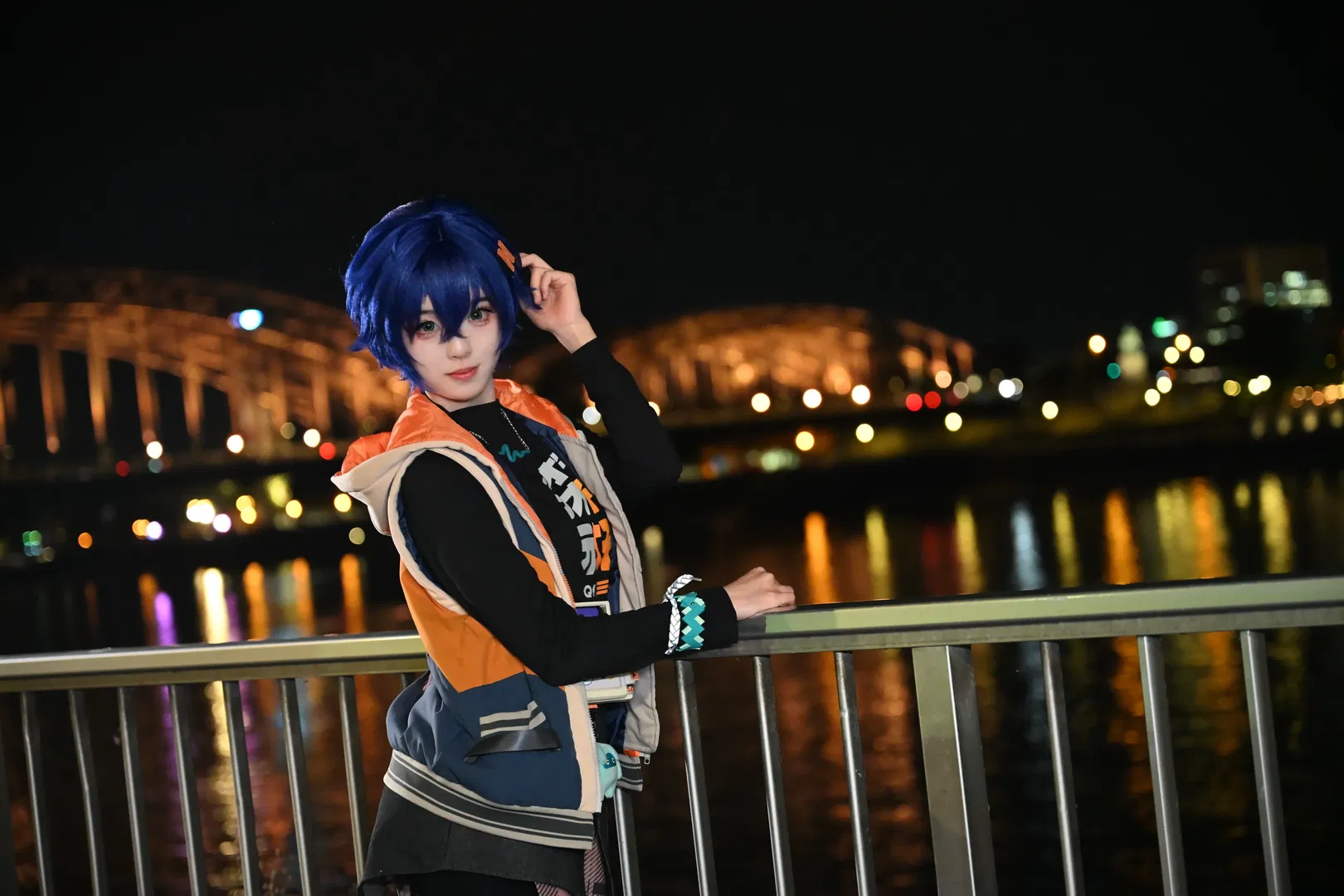 【铃妹cos】科隆夜色下的绝区零旅行打卡 - 第 3 张