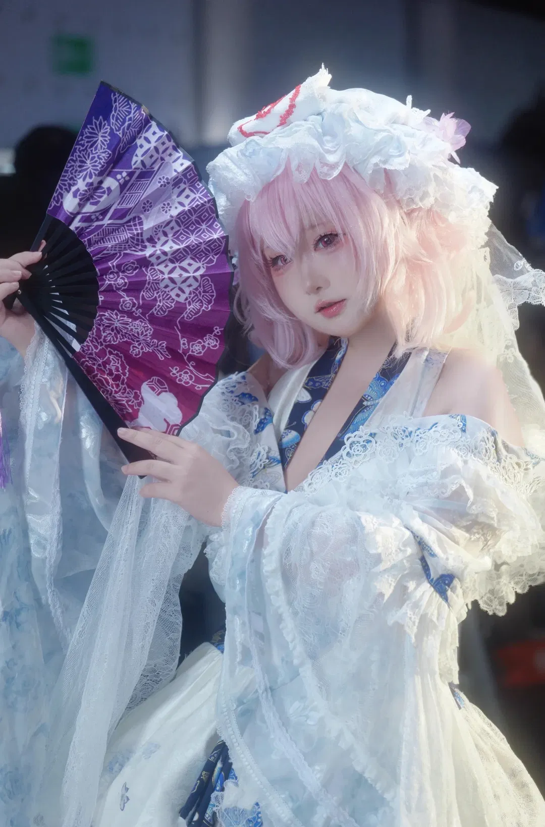 【西行寺幽幽子cos】世界线漫展D1的亡灵公主 - 第 1 张