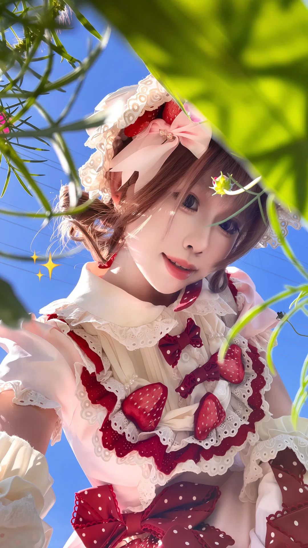 草莓蛋糕Lolita裝扮的戶外陽光記錄 - 第 2 張