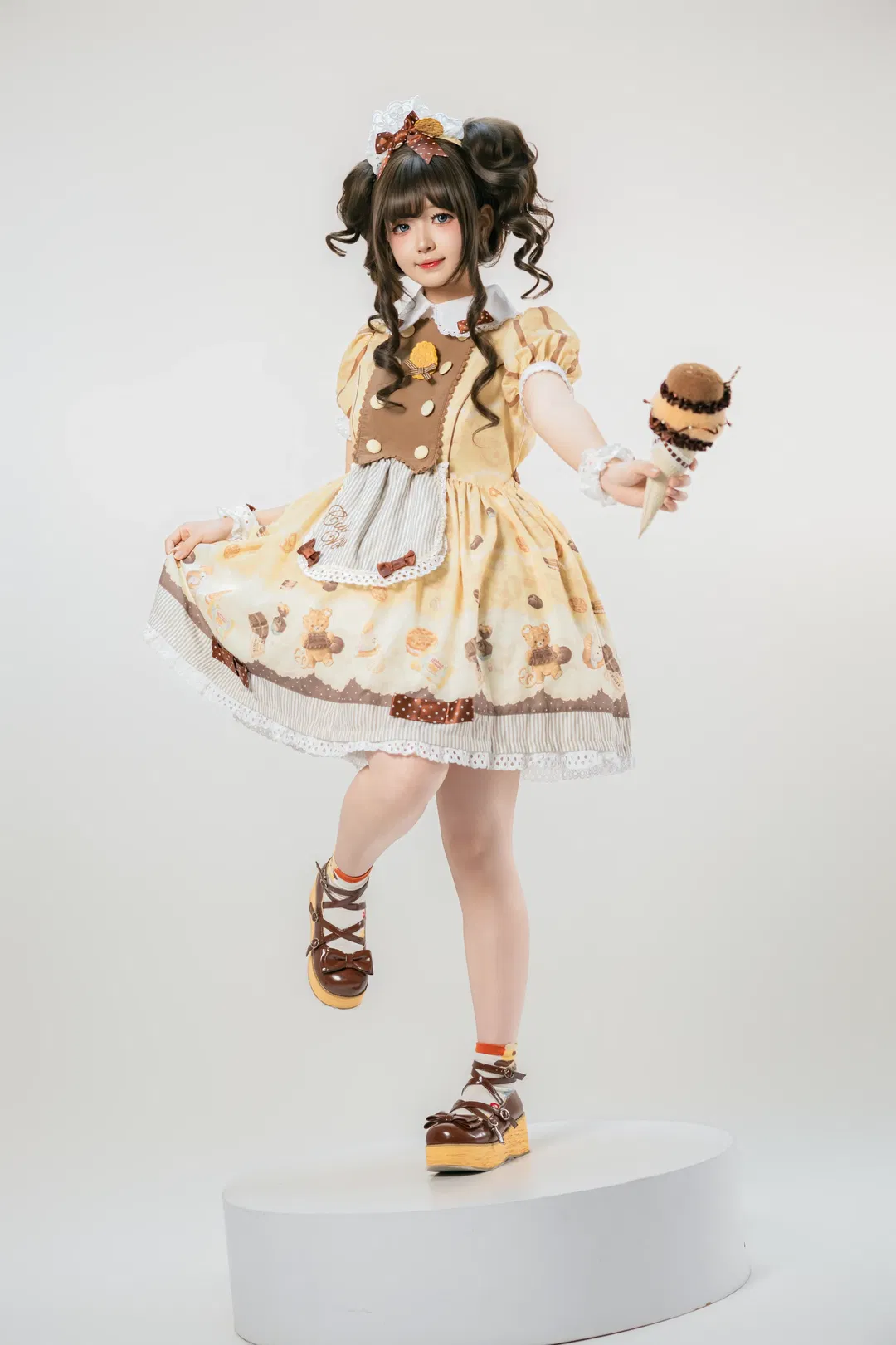 烘焙主题Lolita正片 今天也是甜甜的饼干小熊女孩 - 第 1 张